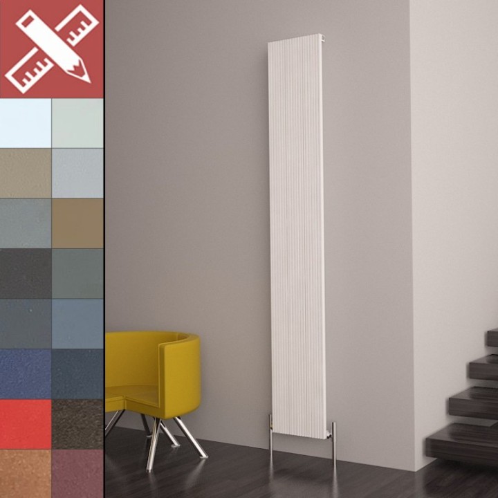 Carisa Monza Aluminium Vertical & Horizontal Designer Radiators (8 Sizes)