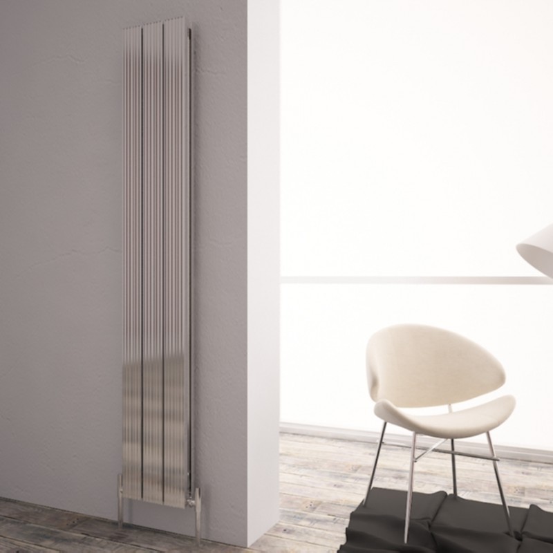 Carisa Monza Anodized  Aluminium Vertical Designer Radiator