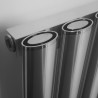 Carisa Tallis Aluminium Vertical & Horizontal Designer Radiators - close up
