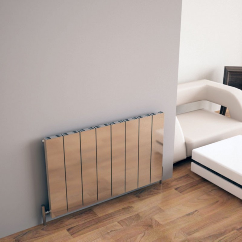 Carisa Elvino Aluminium Vertical & Horizontal Designer Radiator Polished