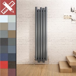 Carisa Motion Aluminium Vertical Radiators 18 Bespoke Colour Chart
