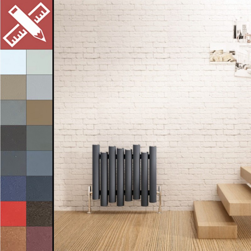 Carisa Motion Aluminium Horizontal Radiators 18 Bespoke Colour Chart