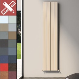 Carisa Moscow Aluminium Vertical Designer Radiators 18 Bespoke Colours