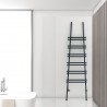 Carisa Jacobs Floor Standing Aluminium Vertical Designer Radiator Towel Rail