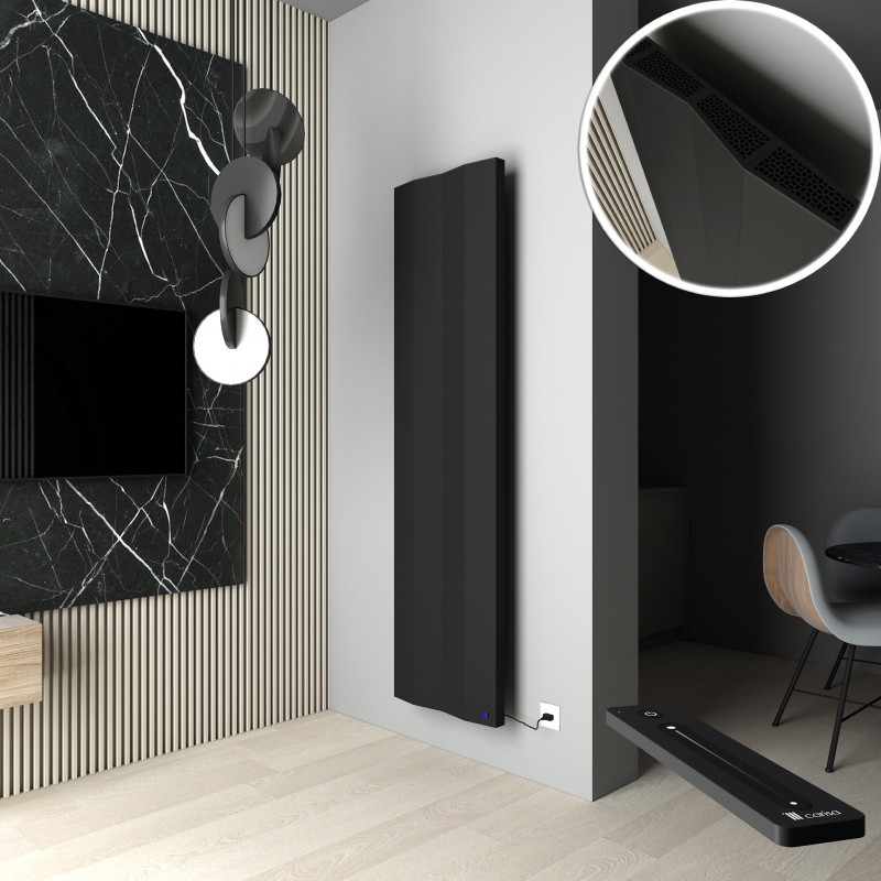 Carisa Notus V Aluminium Vertical & Horizontal Designer Radiators Anth