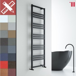 Carisa Frame Aluminium Designer Heated Towel Rails 18 Bespoke Colours