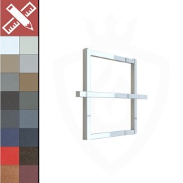 Carisa Ajax-1 Aluminium Designer Heated Towel Rails 18 Bespoke Colours