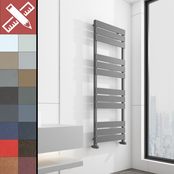 Carisa Ninova Bath Aluminium Designer Heated Towel Rails