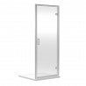 Chrome Rene Hinged Shower Door 760mm - Main
