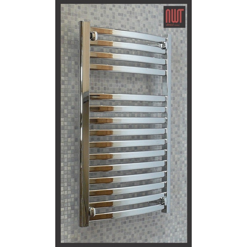 500mm (w) x 800mm (h) Electric Ellipse Chrome Towel Rail