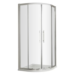 Apex Chrome Quadrant Shower Enclosure 800x800mm - Main