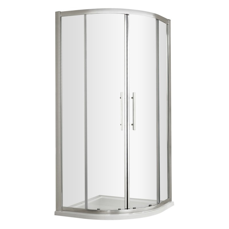 Apex Chrome Quadrant Shower Enclosure 900x900mm - Main