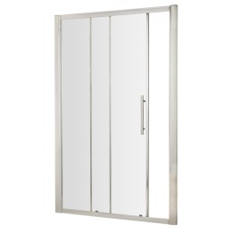 Apex Chrome 1000mm Sliding Shower Door - Main