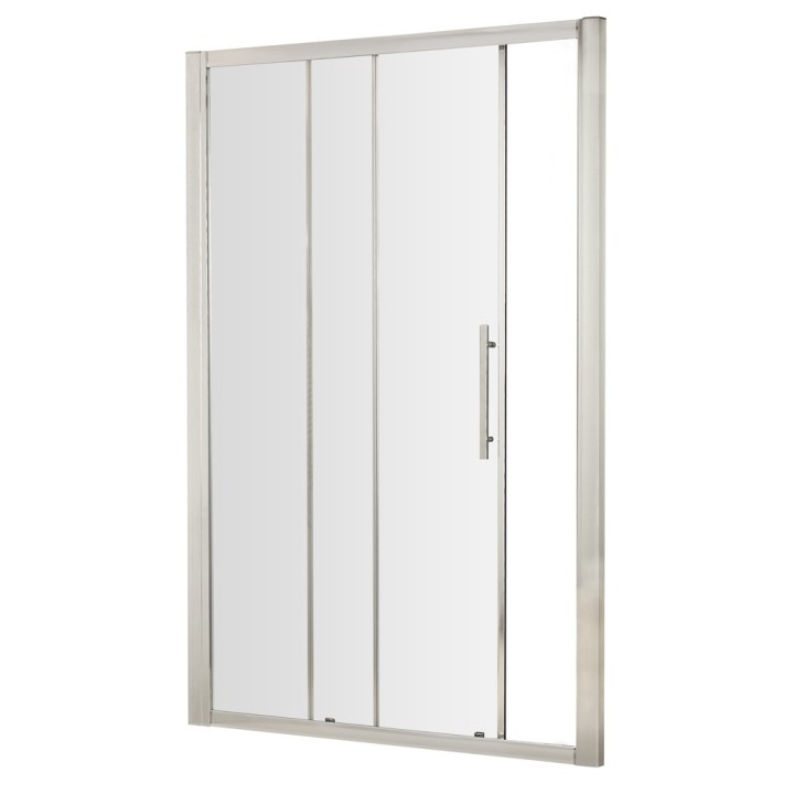 Apex Chrome 1000mm Sliding Shower Door - Main
