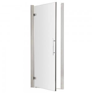 Apex Chrome 700mm Hinged Shower Door - Main