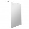 Chrome Wetroom Screen 1100mm x 1950mm - Main