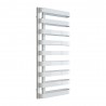500mm x 1300mm Electric Barlo White Designer Electric Towel Rail