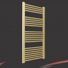 500mm (w)  x 1200mm (h) "Straight Brushed Brass" Towel Rail