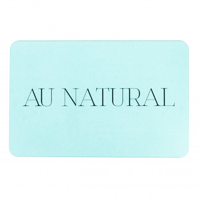 Au Natural Aqua Blue Stone Non Slip Bath Mat