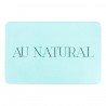 Au Natural Aqua Blue Stone Non Slip Bath Mat