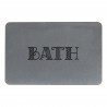 Bath Grey Stone Non Slip Bath Mat