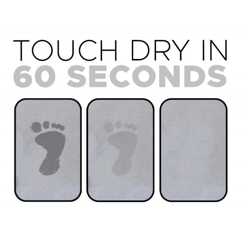 Bathroom Grey Stone Non Slip Bath Mat