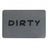 Dirty Grey Stone Non Slip Bath Mat