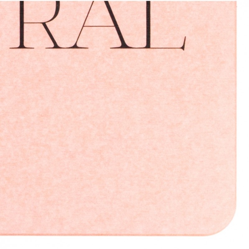 Au Natural Pink Stone Non Slip Bath Mat