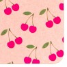 Cherries Pink Stone Non Slip Bath Mat