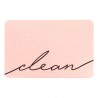 Clean Pink Stone Non Slip Bath Mat