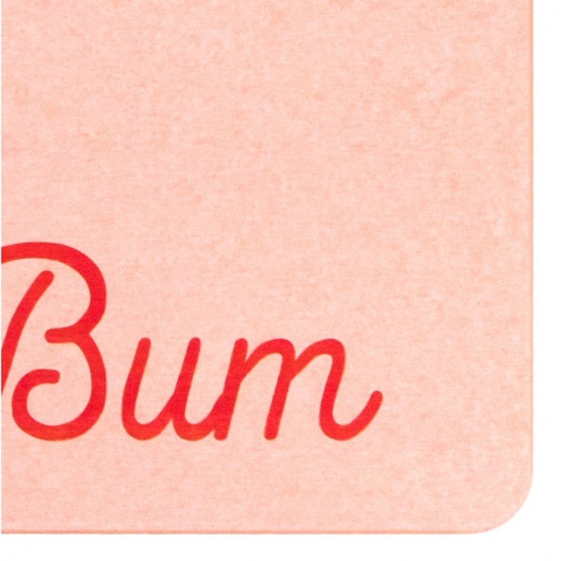 Cutie Bum Pink Stone Non Slip Bath Mat