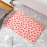 Hearts Pink Stone Non Slip Bath Mat
