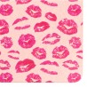 Lips Pink Stone Non Slip Bath Mat