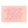 More Self Love Pink Stone Non Slip Bath Mat