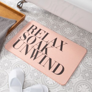 Relax Soak Unwind Pink...