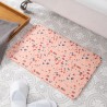 Terrazzo Pink Stone Non Slip Bath Mat