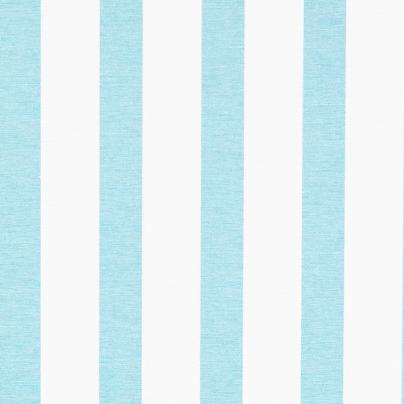 Blue Stripe Pattern White Stone Non Slip Bath Mat