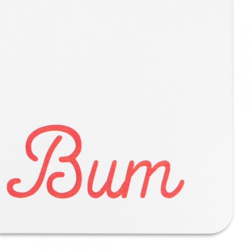 Cutie Bum White Stone Non Slip Bath Mat