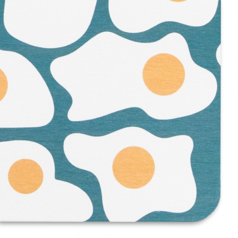 Egg White Stone Non Slip Bath Mat