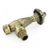 Rose Thermostatic Traditional Radiator Valves (Pair)