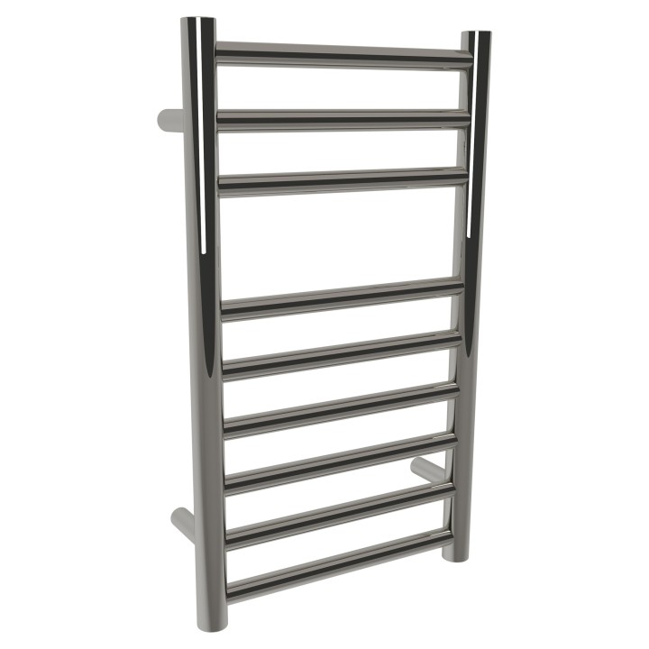 350mm  x 600mm  Polished Straight Stainless Steel Towel Rail