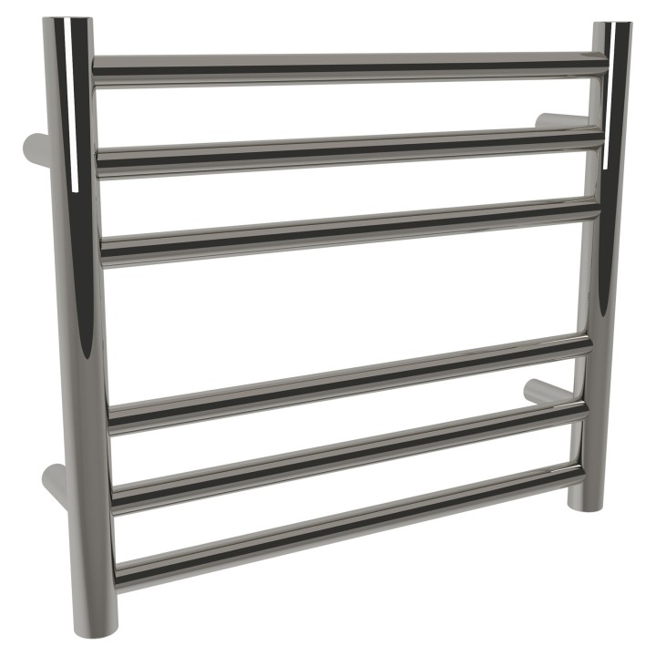 500mm  x 430mm  Polished Straight Stainless Steel Towel Rail