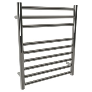 500mm (w) x 600mm (h) Polished Straight Stainless Steel Towel Rail
