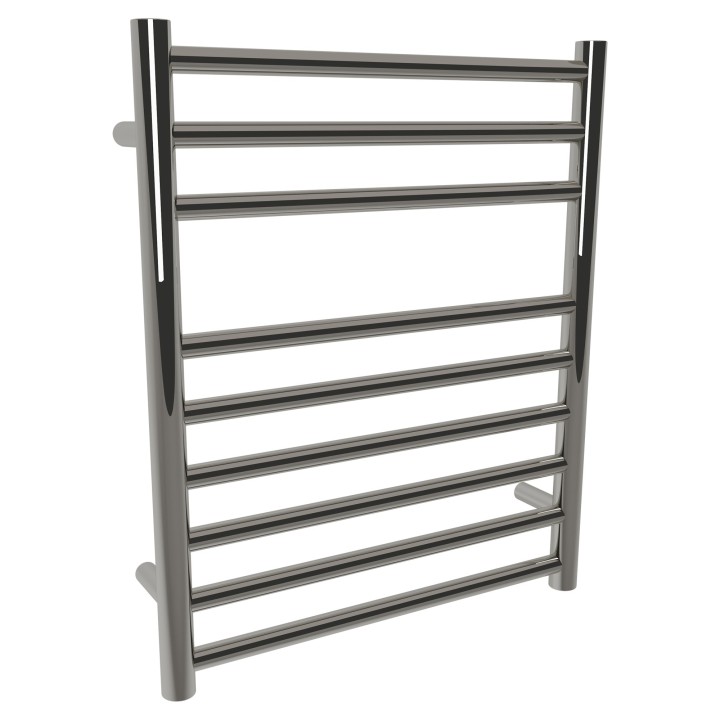 500mm  x 600mm  Polished Straight Stainless Steel Towel Rail