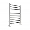 500mm (w) x 600mm (h) Polished Straight "Stainless Steel" Towel Rail