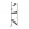 500mm (w) x 1200mm (h) Polished Straight "Stainless Steel" Towel Rail