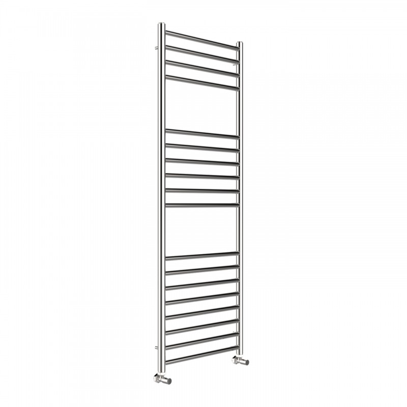 500mm (w) x 1400mm (h) Polished Straight "Stainless Steel" Towel Rail