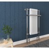 550mm x 1130mm Abbey Traditional Towel Rail - close up