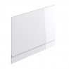 Naha 700mm(w) End Bath Panel - White