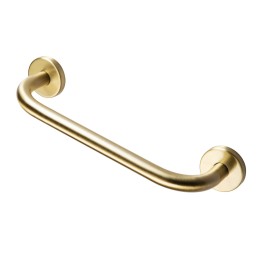 Straight 640mm Grab Rail - Brushed Brass